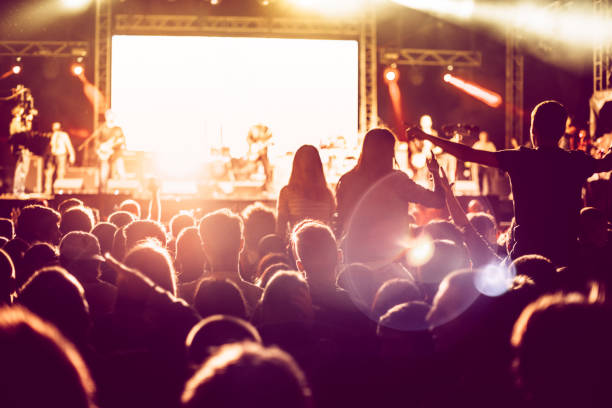 istock cheering crowd at rock concert 1223190550