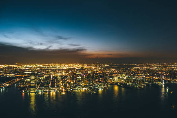 Jersey City Skyline at Night