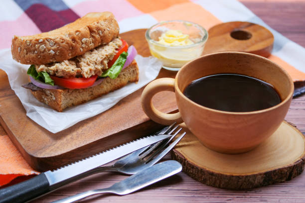 istock Homemade Tuna Sandwich with Tomatoes and Lettuce 1223201690