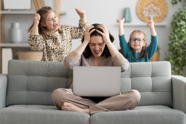 istock Woman working on a laptop. 1223203183