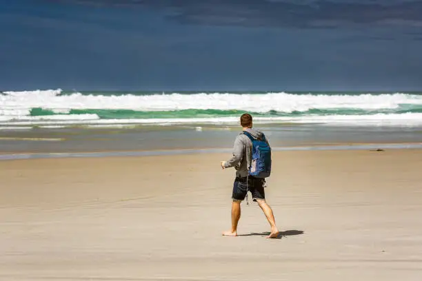 Photo of New Zealand coast