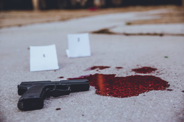 istock Crime scene investigation 1223206758