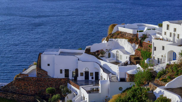 istock The Blue Church Domes of Oia, Santorini 1223210327