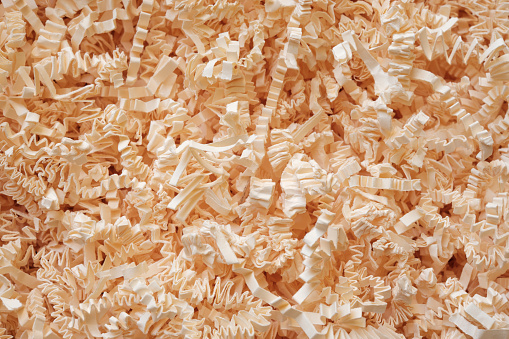 paper chipboard, background. This material is used to fill shipping boxes