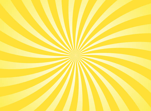 Summer Bright Yellow Sunlight Background Vector Illustration Stock  Illustration - Download Image Now - iStock