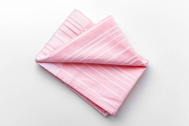 istock kitchen cloth isolated on white background, close up 1223214143