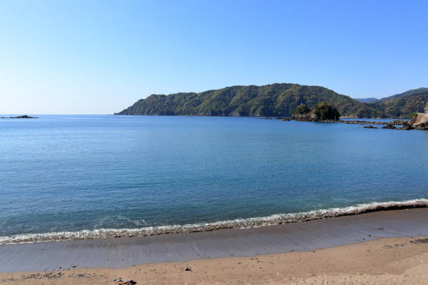 istock Ohno beach, view from the embankment(Nakatosa Town, Kochi Prefecture) 1223218421