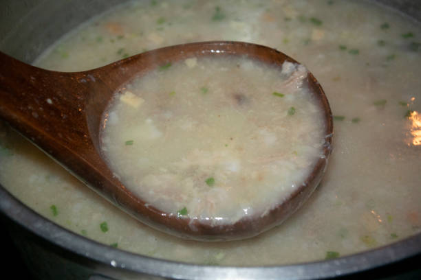 istock hot rice soup ready to serve 1223222270