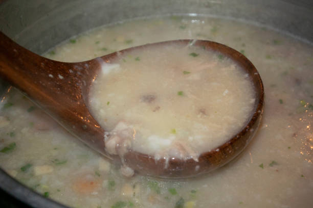 istock hot rice soup ready to serve 1223222294