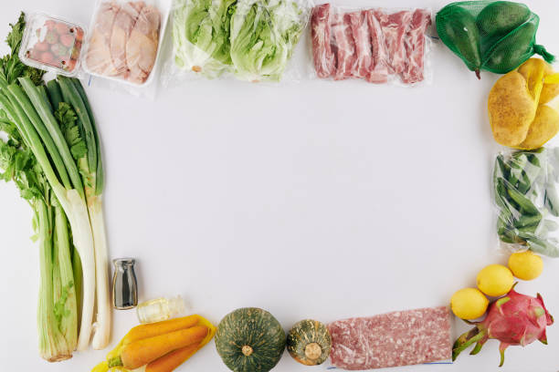 istock Food delivery background 1223224040