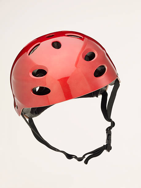 Bicycle Helmet Bicycling helmet on a white background. cycling helmet photos stock pictures, royalty-free photos & images