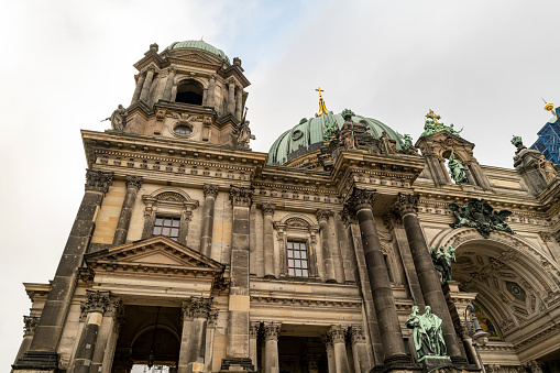 St. Charles Church (Karlskirche) a Baroque church located on the south side of Karlsplatz in Vienna, Vienna, Austria.