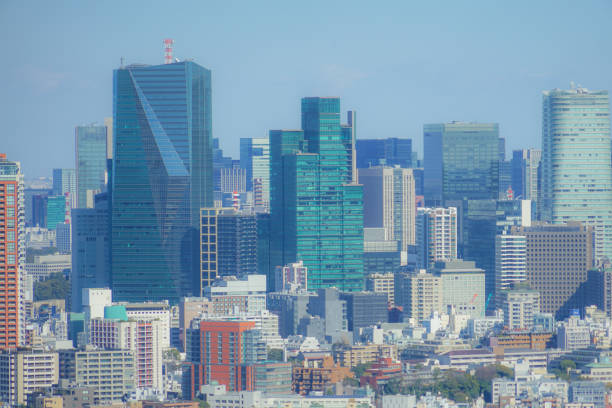 istock Tokyo skyline seen from the Ebisu Garden Place observatory 1223227990