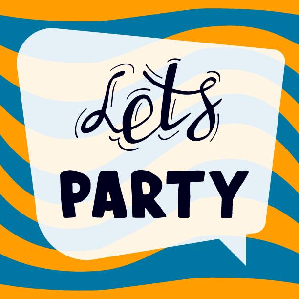 Lets Party Clip Art