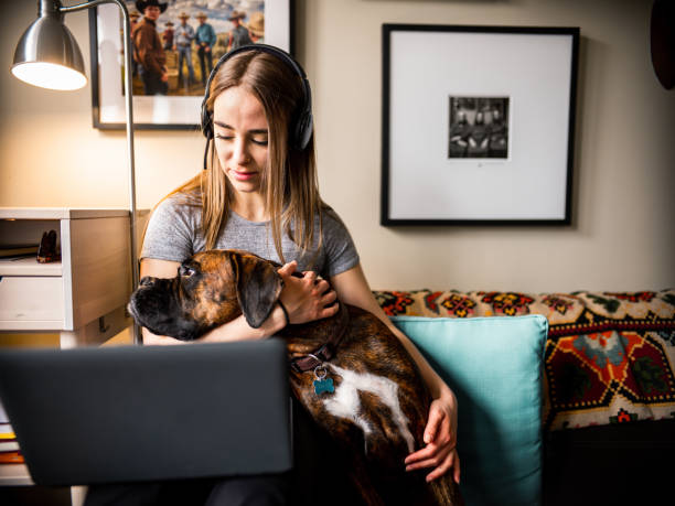 istock COVID-19, working online from home 1223235759