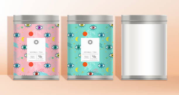 Cannister for Tea Packaging