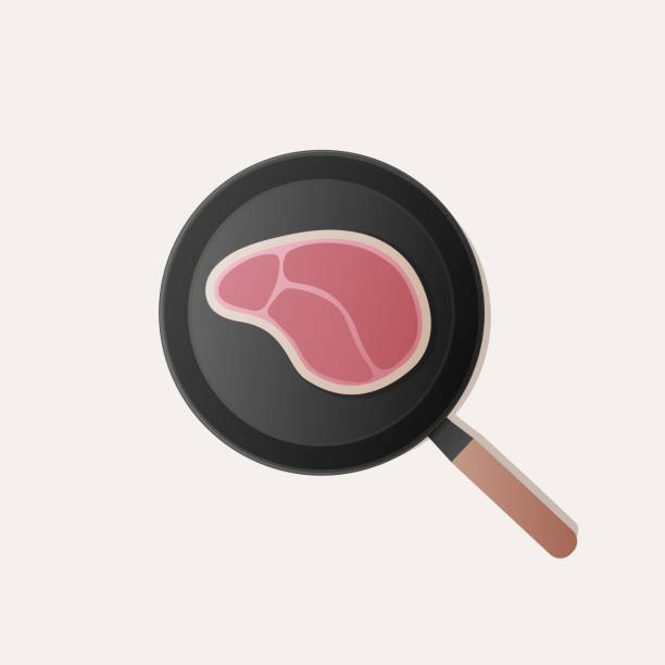 fleisch2 - filet mignon illustrations stock-grafiken, -clipart, -cartoons und -symbole