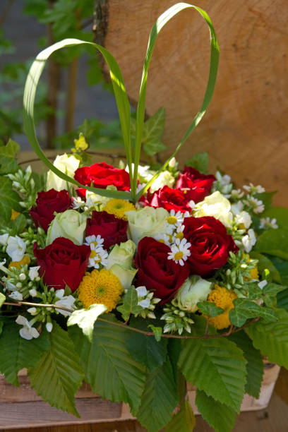 istock Flower arrangement with Roses 1223242811