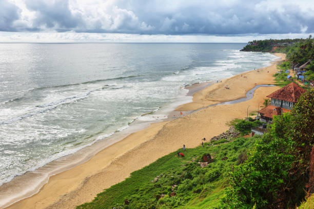 istock Varkala tropical beach Kerala, India 1223248506