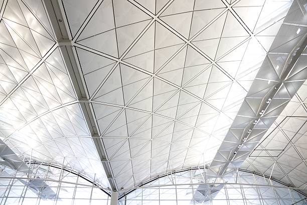 istock Airport ceiling and windows 122325795