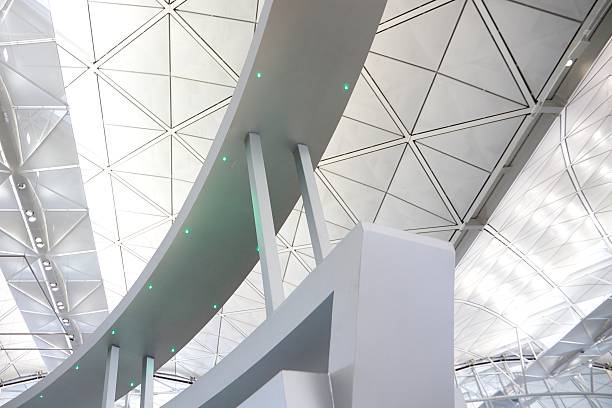 istock Airport Ceiling and Exhibit With Lighting 122325804