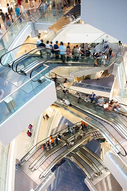istock Modern Shopping Mall in Hong Kong 122325941
