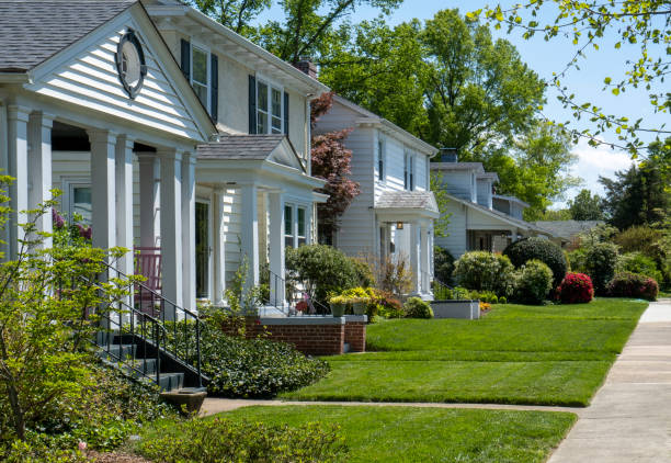istock Older Established Neighborhood Block 1223260398