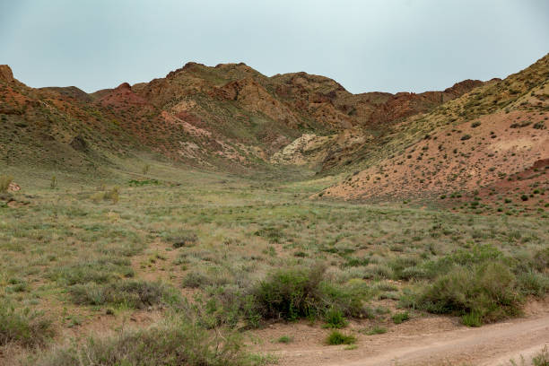 istock Charyn canyon in Kazakhstan 1223264986
