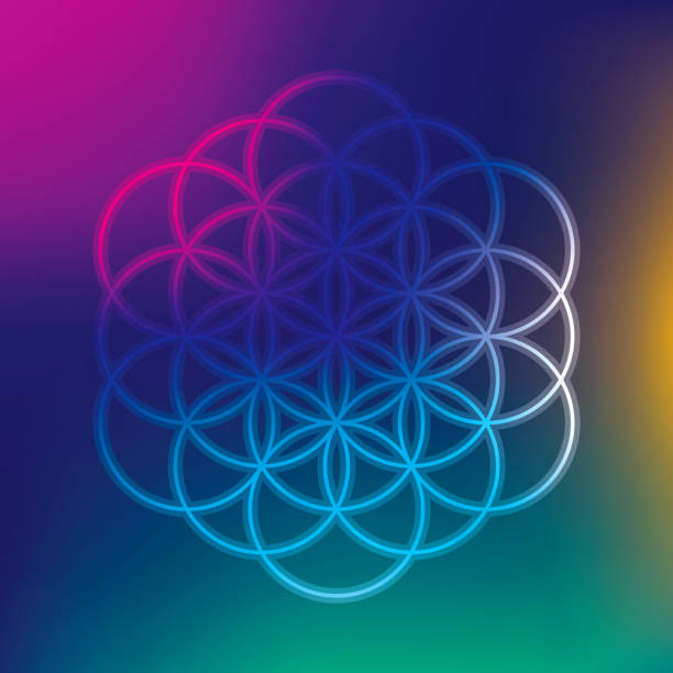 istock Flower of Life Sacred Geometry Symbol 1223265421