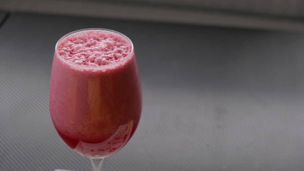 istock Pomegranate fresh Juice  with top view II 1223266326