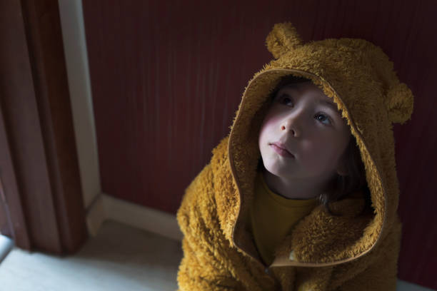 istock Sad child in isolation at home. Covid-19 1223269260