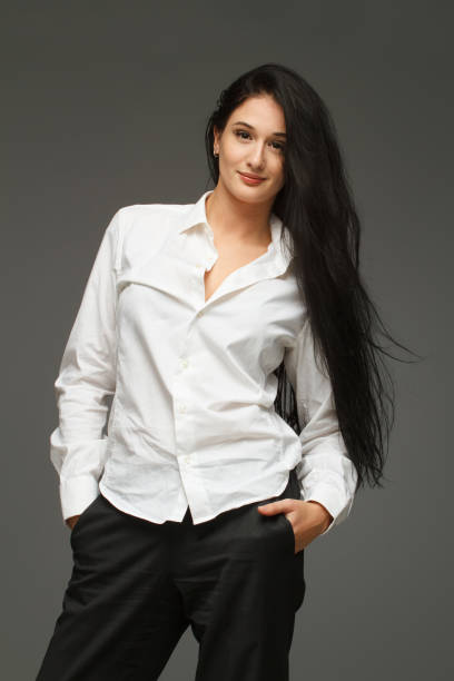 istock Young elegant business woman 1223272307