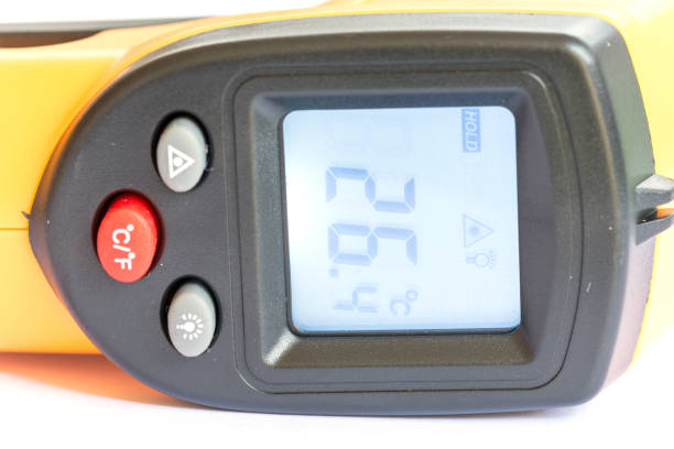 istock Digital non contact infrared thermometer 1223276593