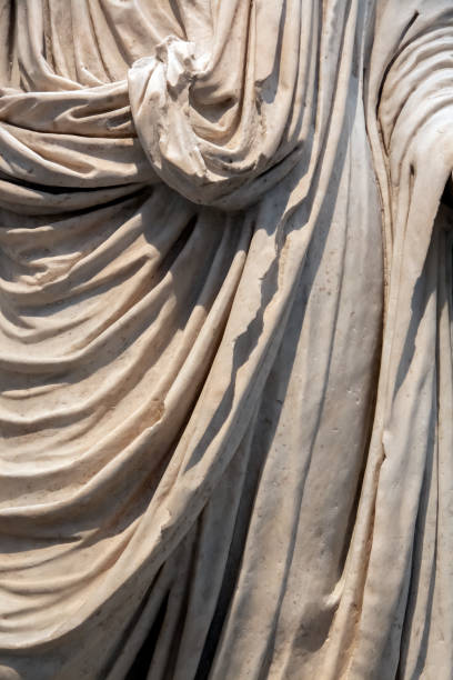 istock Detail a Roman sculpture. 1223277542