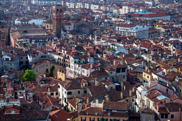 istock Bird eye view of Venice 1223280081