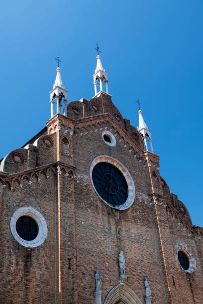 istock Facade of church in Venice 1223280098