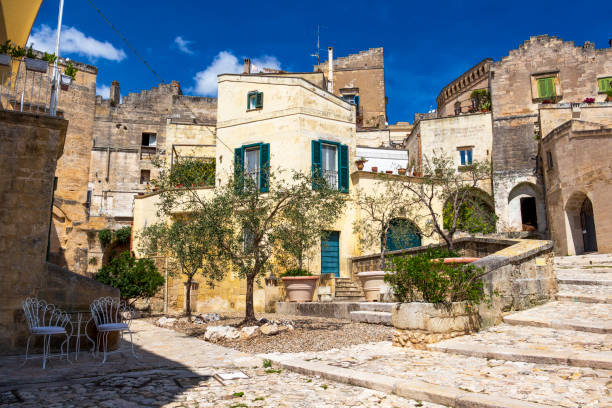 istock Matera, Italy street view 1223280946