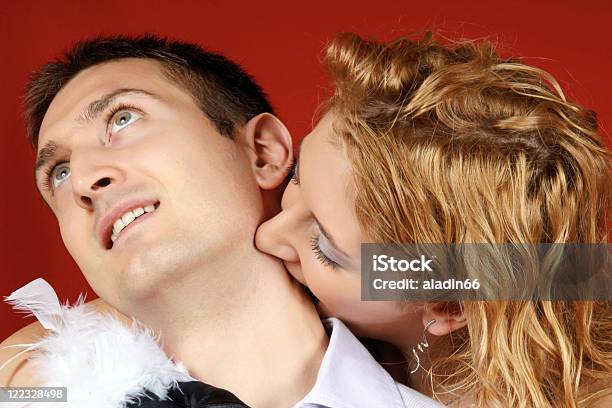 Vampire Love Stock Photo - Download Image Now - Biting, Cheerful, Vampire