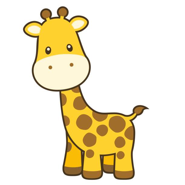 Cute Baby Giraffe Drawing Illustrations, Royalty-Free Vector Graphics &  Clip Art - iStock