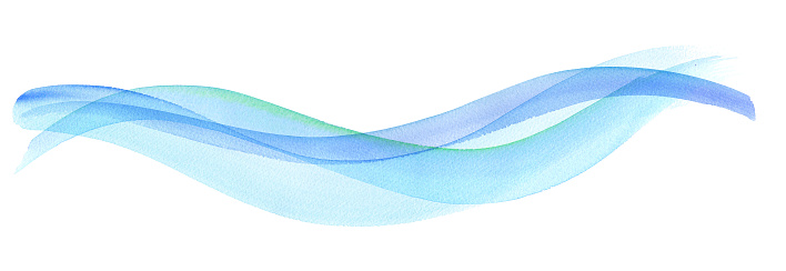 Cool Stream Pattern Cool Water Stream Or Wind Abstract Frame Background Design Watercolor ...