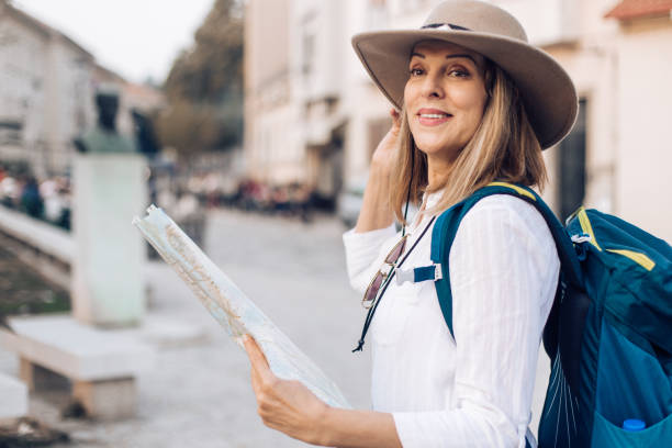 istock Woman on a vacation 1223296091