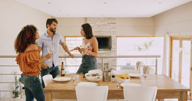 istock Good conversation is the backbone of a good party 1223303923