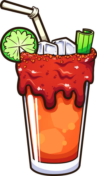 Mexican Michelada Stock Illustration - Download Image Now - Michelada, Beer  - Alcohol, Bloody Mary - iStock