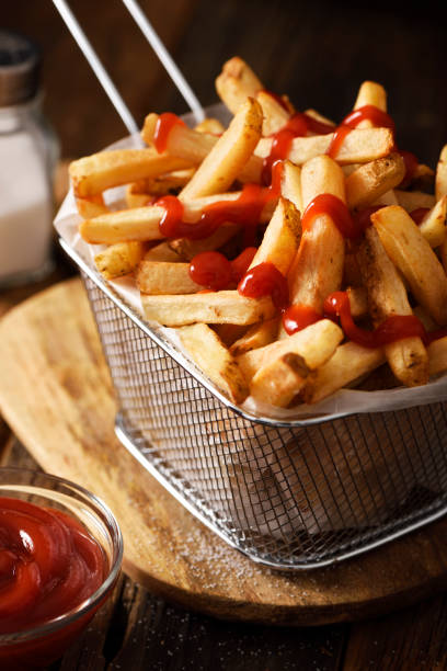 istock French fries with ketchup 1223318889