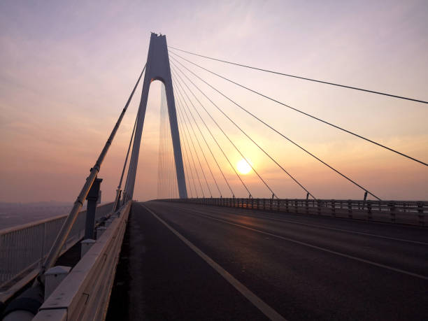 istock Liaohe bridge, Yingkou, Liaoning 1223320388