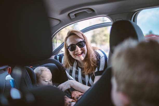 istock Mother traveling with her Boys 1223329624