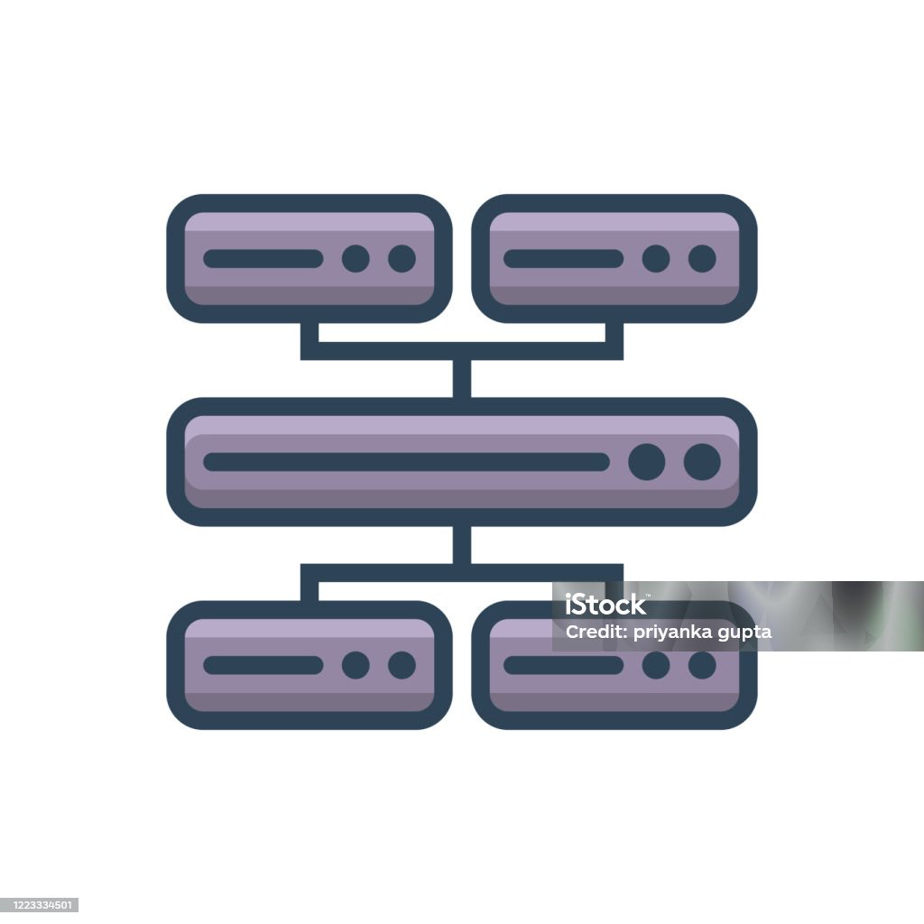 Dataconnect Symbol Data Connect Stock Illustration - Download Image Now - Connection, Data ...