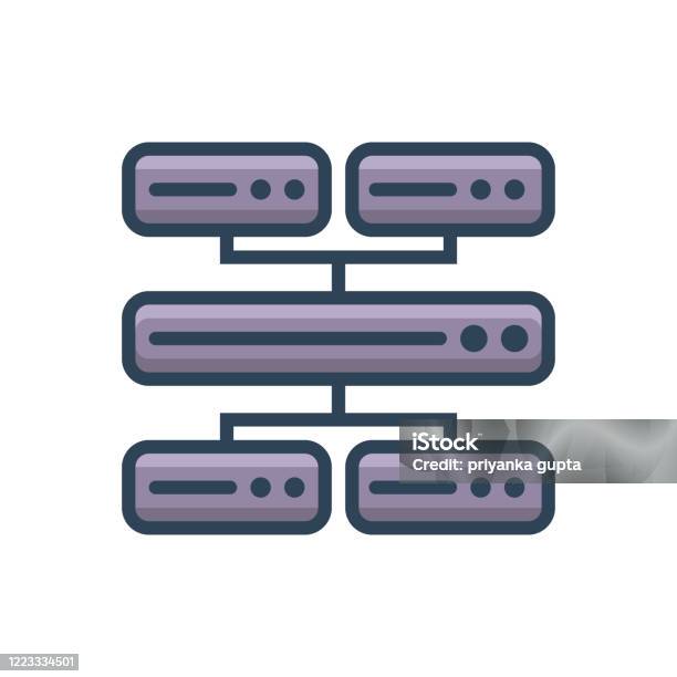 Data Connect Stock Illustration - Download Image Now - Connection, Data ...