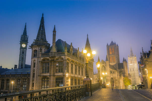 istock Old town of Ghent 1223334599