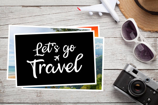 istock Travel concept with vacation photos 1223344797